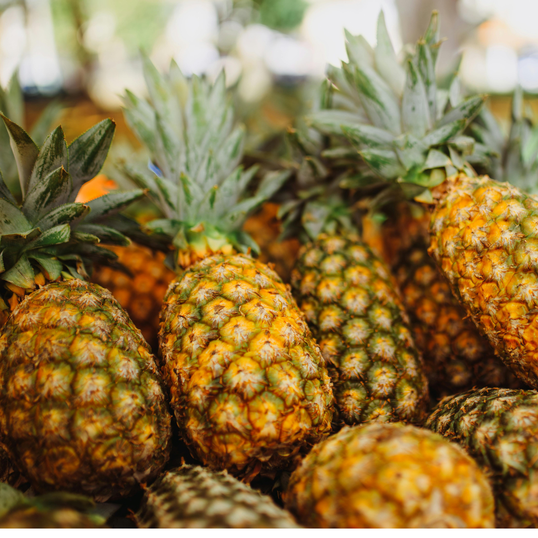 Pineapple + Coconut Oil, 100% Organic