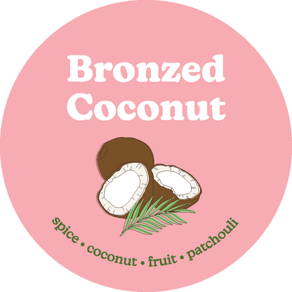 Bronzed Coconut Wax Melts - 4 oz or 8 oz Pouch: 4 oz pouch