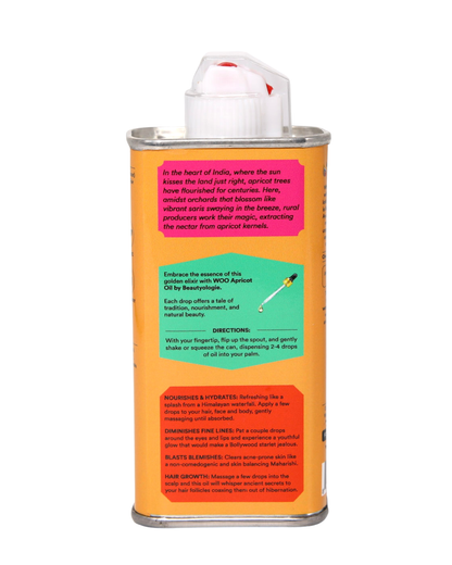 Apricot Oil, 100% Organic
